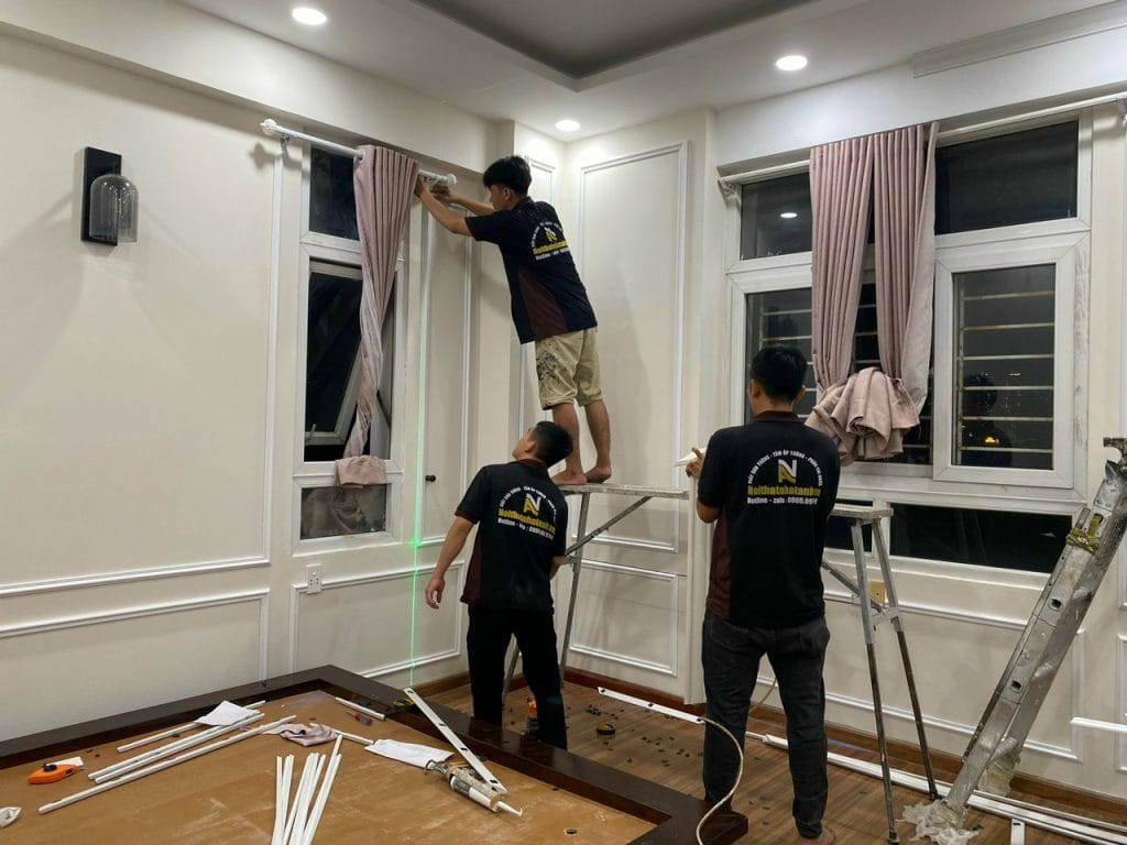 ĐỘI THI CÔNG TRANG TRÍ PHÀO CHỈ CHUYÊN NGHIỆP TPHCM